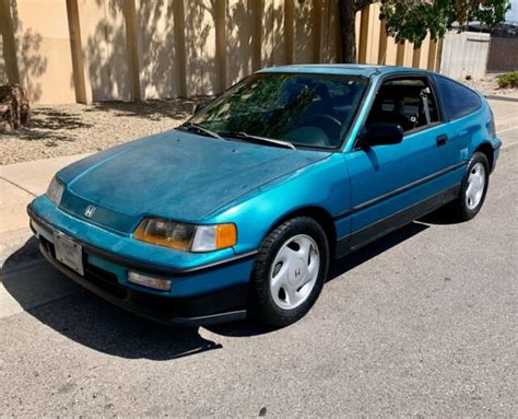 1991 HONDA CRX Si 25K Original MILES Perfect for Restoration MECHANICAL GREAT - Classic Honda ...