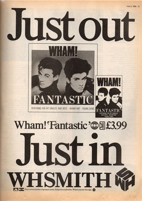 Wham! at WH Smith - #RM80s | George michael wham, George michael ...