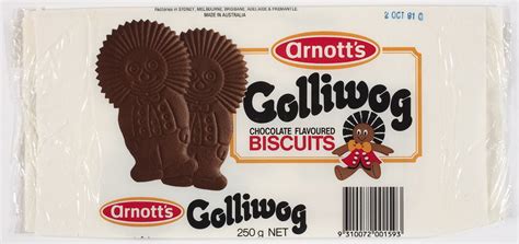 Biscuit Wrapper - Arnott's Golliwog Biscuits, 1991