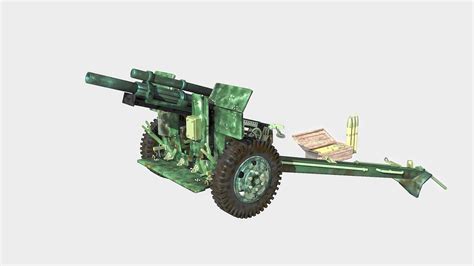 3D M2A1 - howitzer 105mm | CGTrader