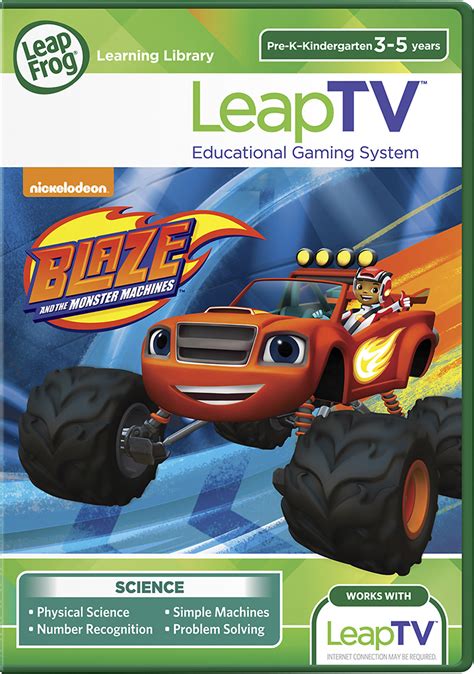 Customer Reviews: LeapFrog Blaze and the Monster Machines Video Game for LeapTV Systems 39202 ...