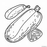 Cucumber Coloring Page 62773 49668 sketch template
