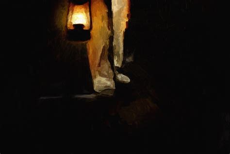 Lamp Unto My Feet Painting by madetobeunique on DeviantArt