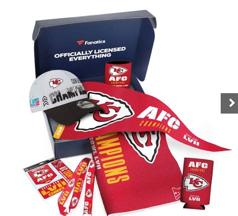 Kansas City Chiefs AFC Champions for 2023: Where to buy shirts, hats ...