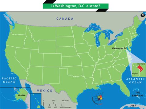 Map Of Washington Dc And Surrounding States - Printable Map