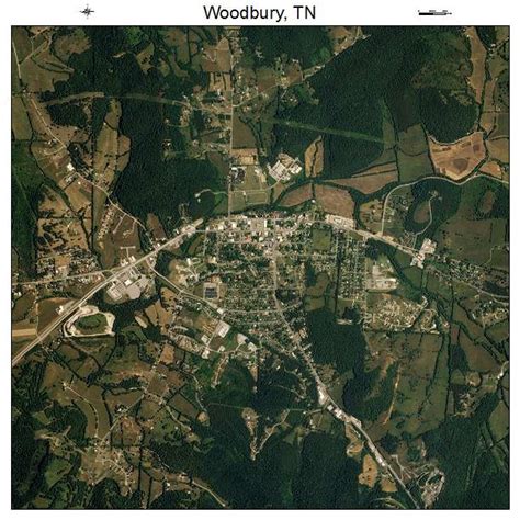 Aerial Photography Map of Woodbury, TN Tennessee