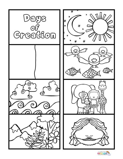 Creation Crafts for Preschoolers - Christian Preschool Printables | Creation bible crafts ...