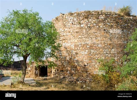 Architectural construction a fort Djaygarh in Jaipur India,a fort, architecture, culture ...