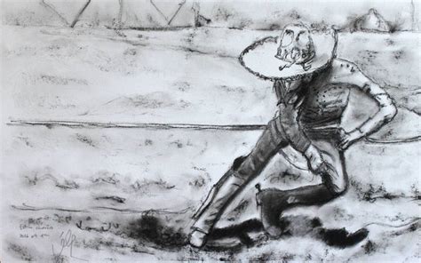 Estilo charro (Charro Style) Drawing by Juan Velez | Saatchi Art