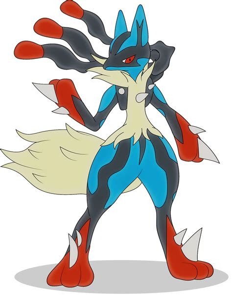 Mega lucario by Elsdrake on DeviantArt