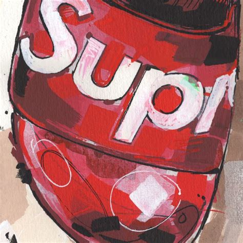 Supreme flip flops print (50x70cm) – Jos Hoppenbrouwers art