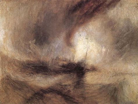 Snow storm by J.M.W. Turner. | Turner painting, William turner, Mallord