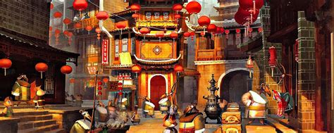 Kung Fu Panda 2 Concept Arts | Game background art, Kung fu panda, Concept art