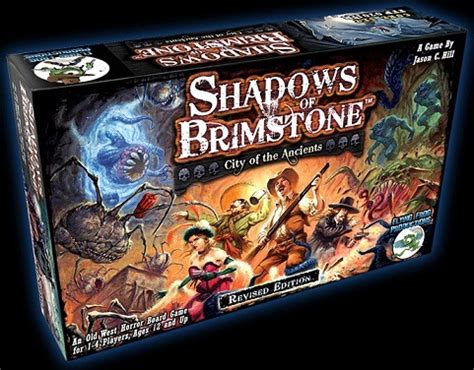 best dungeon crawler board games shadows of brimstone box | Victory Conditions