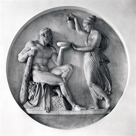 Hercules and Hebe A317 - Thorvaldsensmuseum
