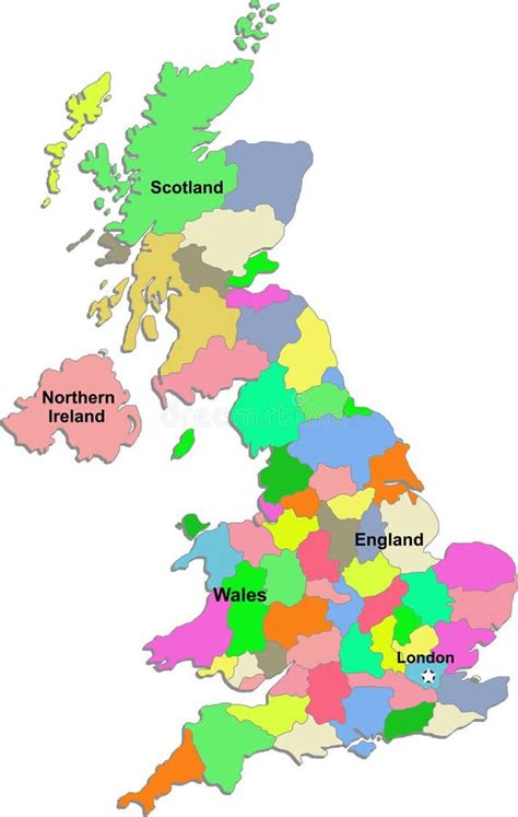 Clipart Uk Map