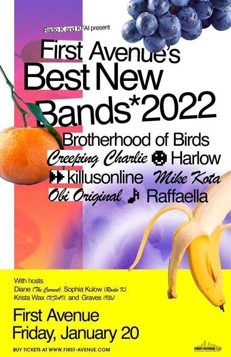 First Avenue's Best New Bands of 2022 ★ First Avenue - First Avenue