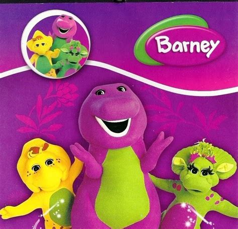 LittleWonderlandFriends: 372pc Barney & Friends Cute Stickers Sticker Book