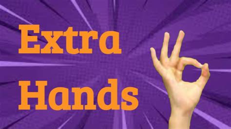 Extra Hands! - YouTube