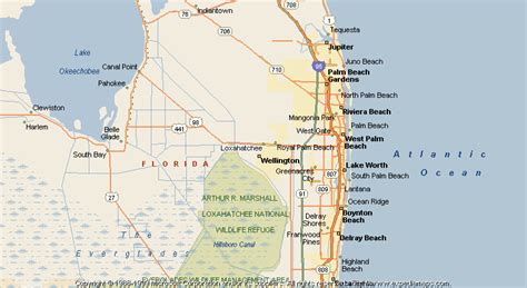 Map of Loxahatchee