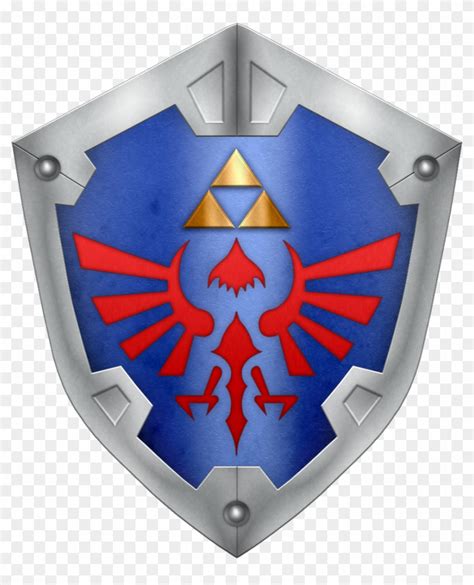 Zelda Hylian Shield With Sword / - Legend Of Zelda Ocarina Of Time 3d Icon, HD Png Download ...