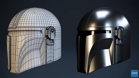 OnMars 3D - Mandalorian Helmet