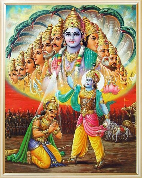 Vishvarupa Darshan | Deidades hindúes, Arte krishna, Arte hindu