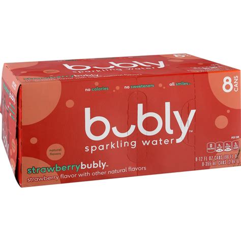 Bubly Sparkling Water, Strawberry | Sparkling & Seltzer | Riesbeck