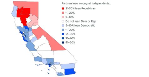 Republican Counties In California Map