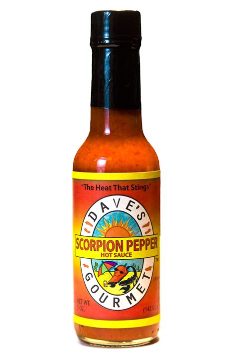 Buy Dave's Gourmet Scorpion Pepper Hot Sauce - Fiery Addition to Dips ...