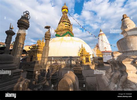 Swayambhunath Stupa in Kathmandu ,Nepal Stock Photo - Alamy