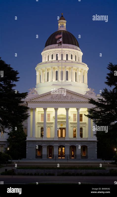 Capitol Building Sacramento Stock Photo - Alamy