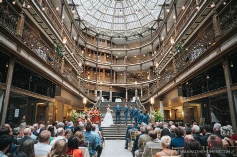 Cleveland Arcade Wedding | Making the Moment Photography