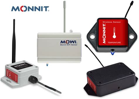 Monnit Wireless Temperature Sensors Product Specification to monitor the ambient temperature ...