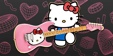 Sanrio & Fender Unite for Official Hello Kitty 50th Anniversary Guitar Release