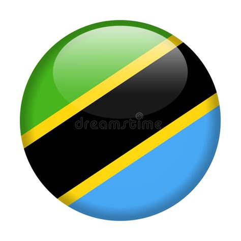 Tanzania - Map and Flag - Illustration Stock Illustration - Illustration of equipment, green ...