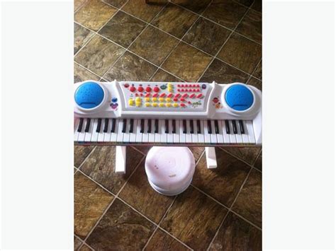 Sesame Street Learn to Play Keyboard Kids Piano with Stool Central ...