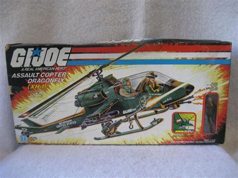 Hasbro GI Joe Dragonfly Helicopter G.I. Joe 1983 vehicle MIB toy. | Gi joe, Cartoon toys ...