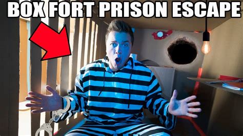 24 HOUR BOX FORT PRISON ESCAPE!! 📦🚔 - YouTube