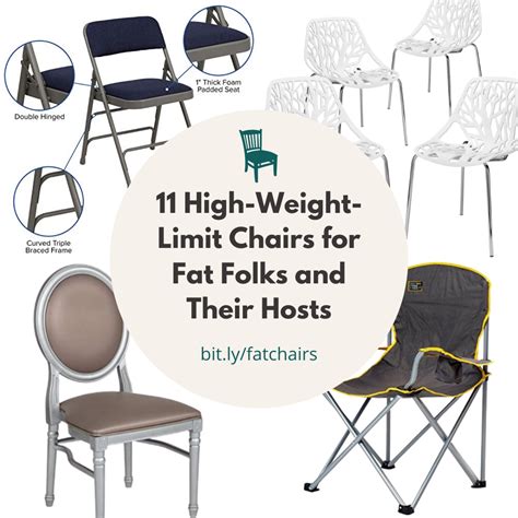 11 High-Weight-Limit Chairs for Fat Folks and Their Hosts - Body ...