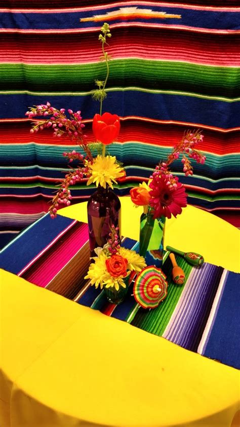 Cinco de mayo bright flower arrangement #cincodemayo #mexico # ...