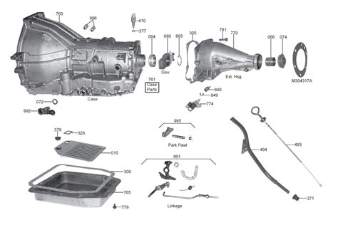 42 5r55e transmission diagram