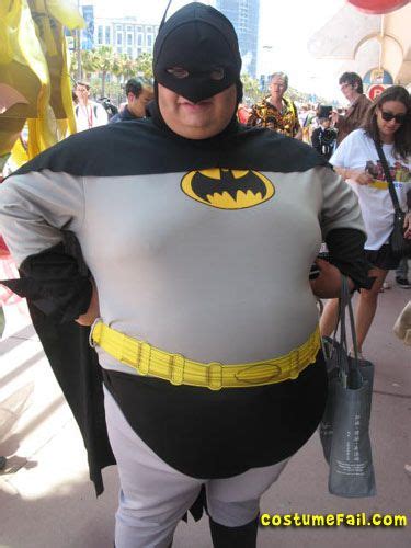 hero time batman | Cosplay fail, Batman cosplay, Fat man