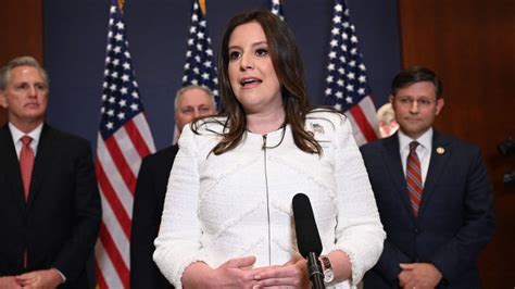 Rep. Stefanik thanks Trump after being elected House Republican Conference Chair