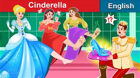 Cinderella 👠 Story in English 👸 Bedtime stories | Stories For Teenagers | WOA Fairy Tales - YouTube