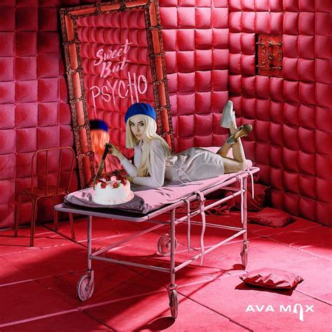 Ava Max: Sweet but psycho, la portada de la canción