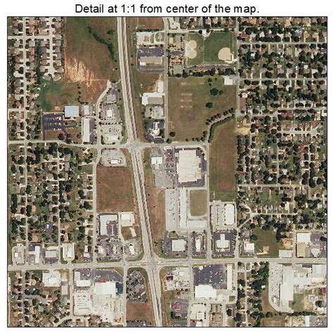 Aerial Photography Map of Nixa, MO Missouri