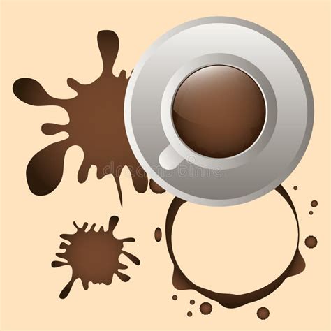 Coffee splash design stock vector. Illustration of nutritious - 58662141