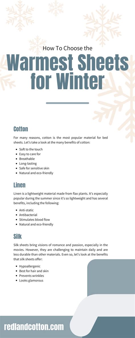 How To Choose the Warmest Sheets for Winter – Red Land Cotton