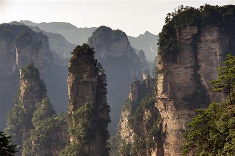 Zhangjiajie National Forest Park (China) Wallpapers Images Photos Pictures Backgrounds